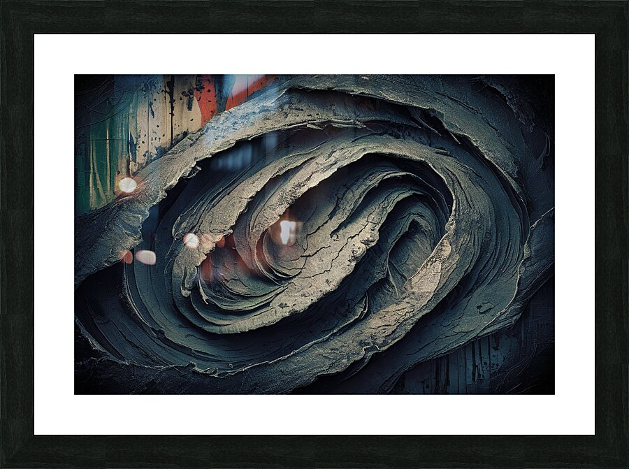 Dark grunge texture background 3 Picture Frame print