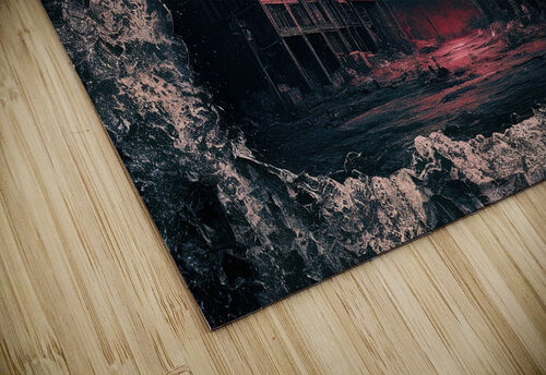 Dark grunge texture background 4 Mirela Poiana puzzle