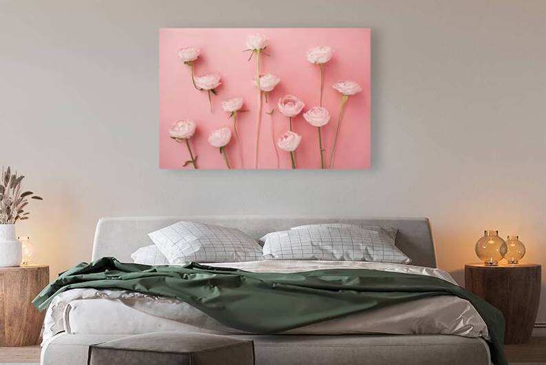 Pastel pink background 2 Reproduction