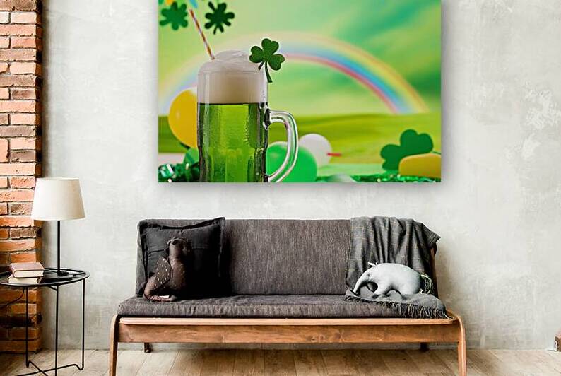 Cold beer for St by Mirela Poiana