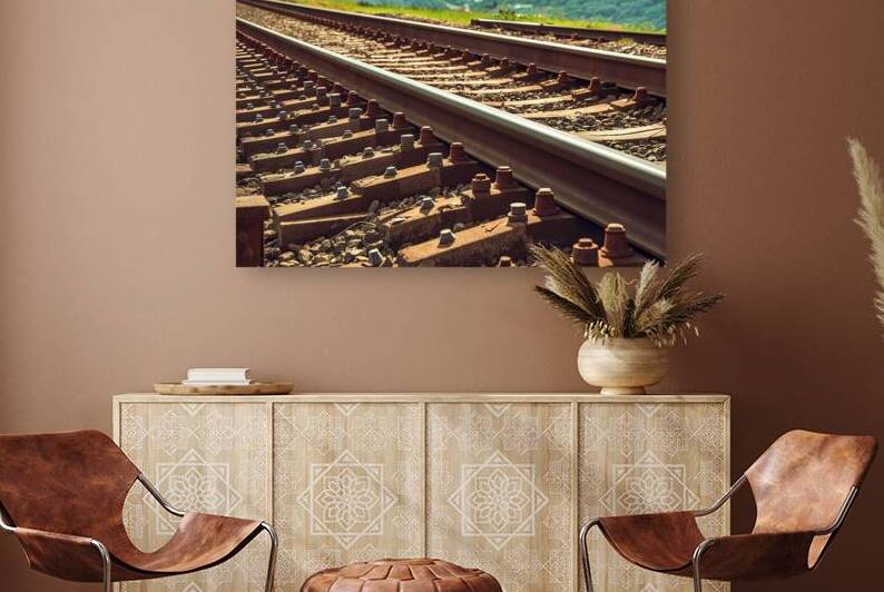 A railway track meticulously aligned and bordered 1722836387.2973 by Mirela Poiana