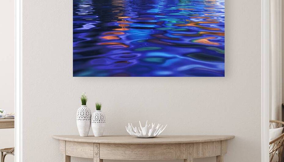 A mesmerizing pattern of ripples on water reflect 1722836390.7019 by Mirela Poiana
