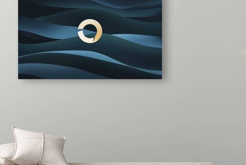 minimalist background with a gradient of deep ind 1722837446.8139 by Mirela Poiana