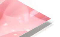Pastel pink background HD Metal print