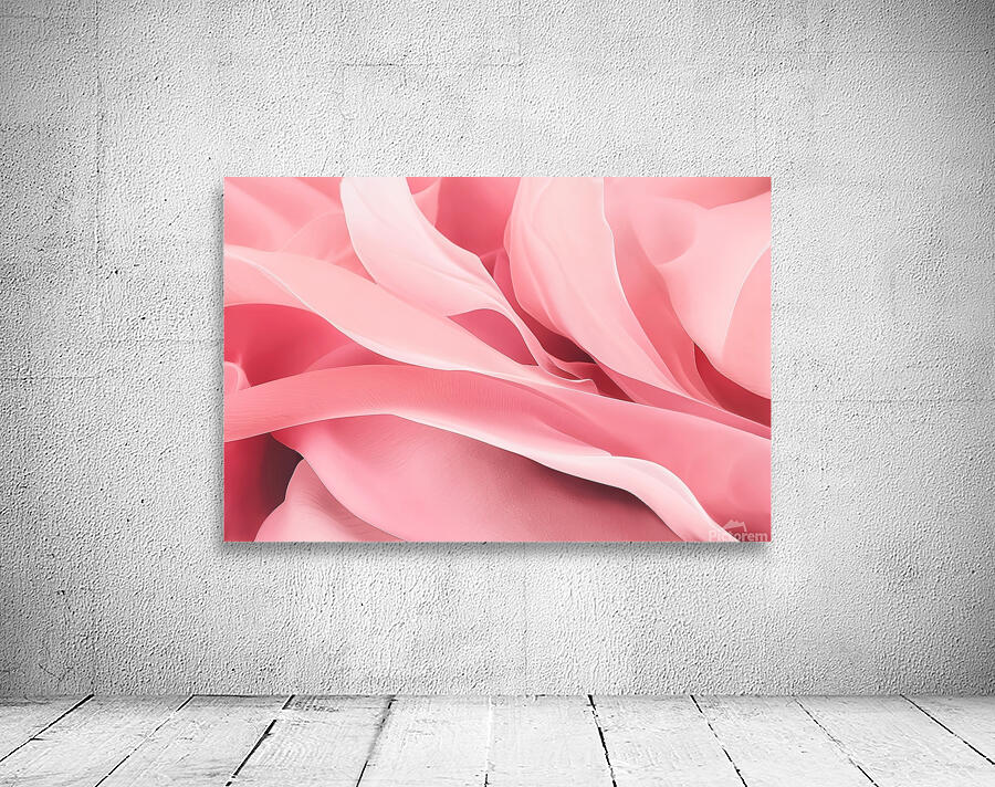 Pastel pink background Wall Preview