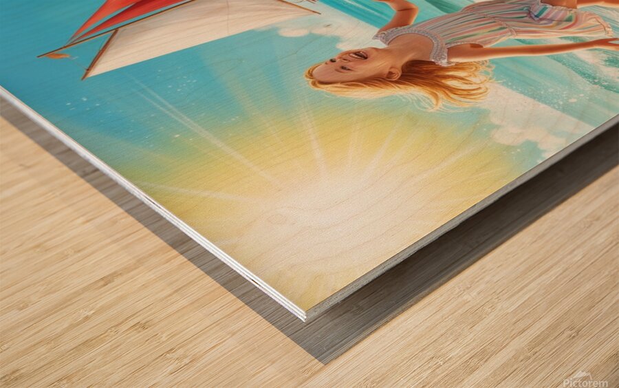 How beautiful is the innocence of children Wood print