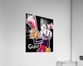 Cuphead Impression acrylique