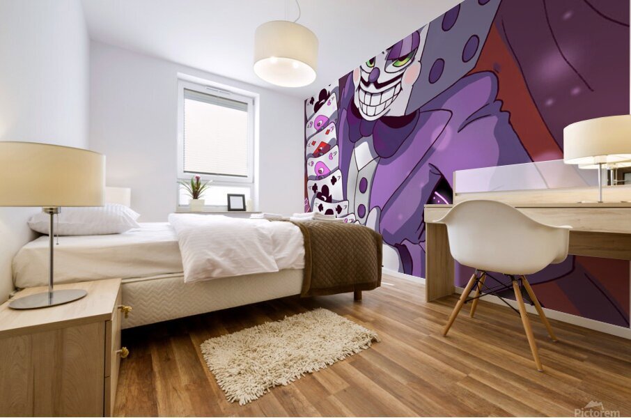 Cuphead Mural print