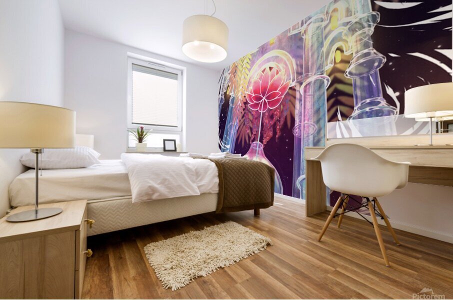 Gris Art Mural print