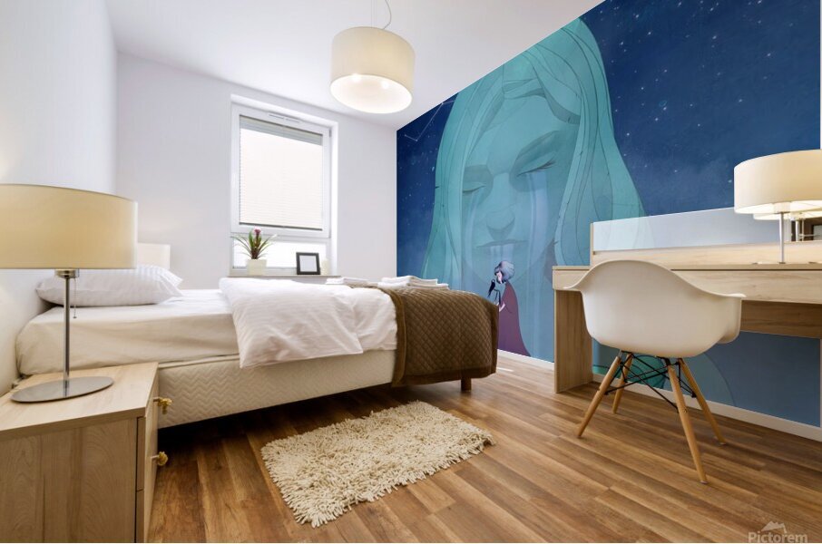 Gris Art Mural print