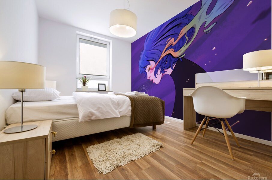 Gris Art Mural print