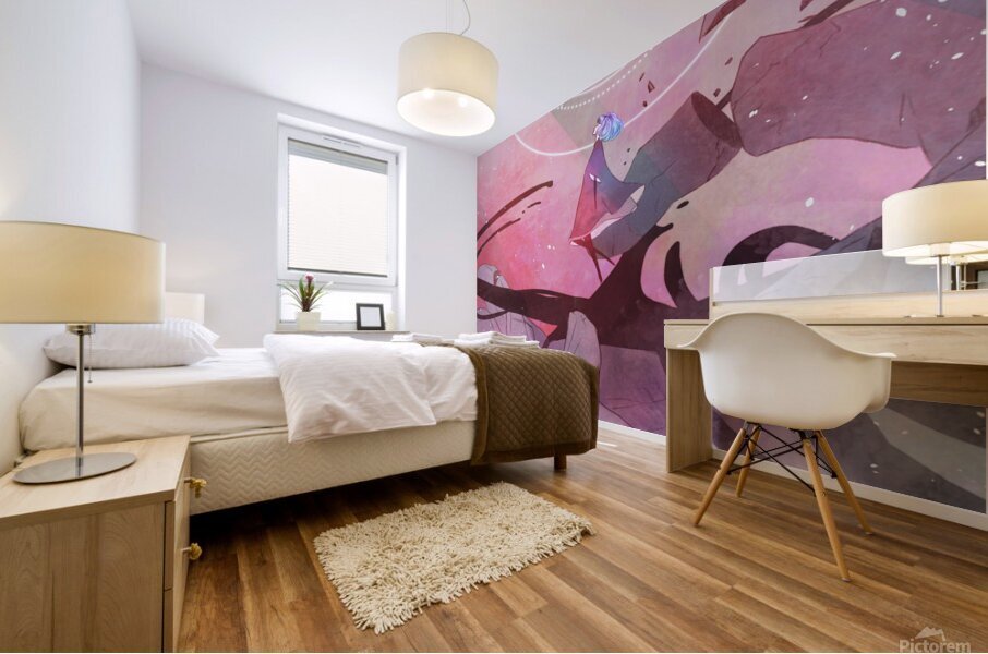 Gris Art Mural print
