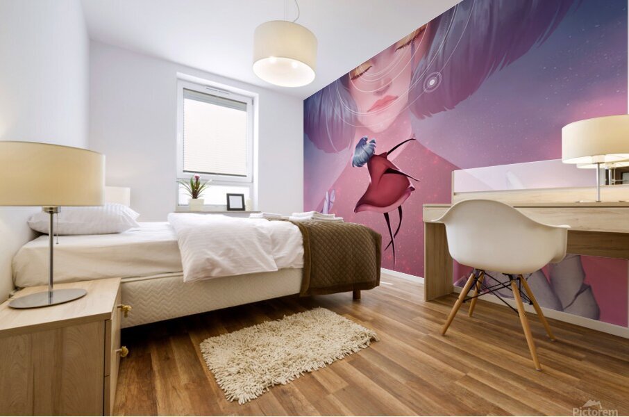 Gris Art Mural print