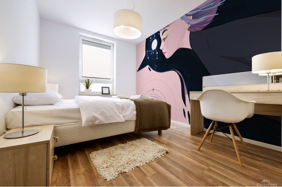 Gris Art Mural print