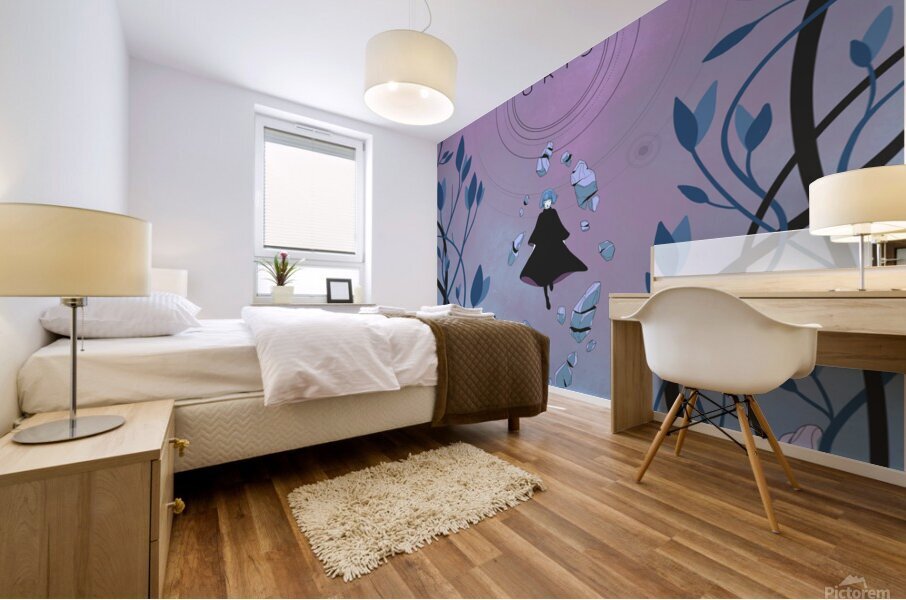 Gris Art Mural print