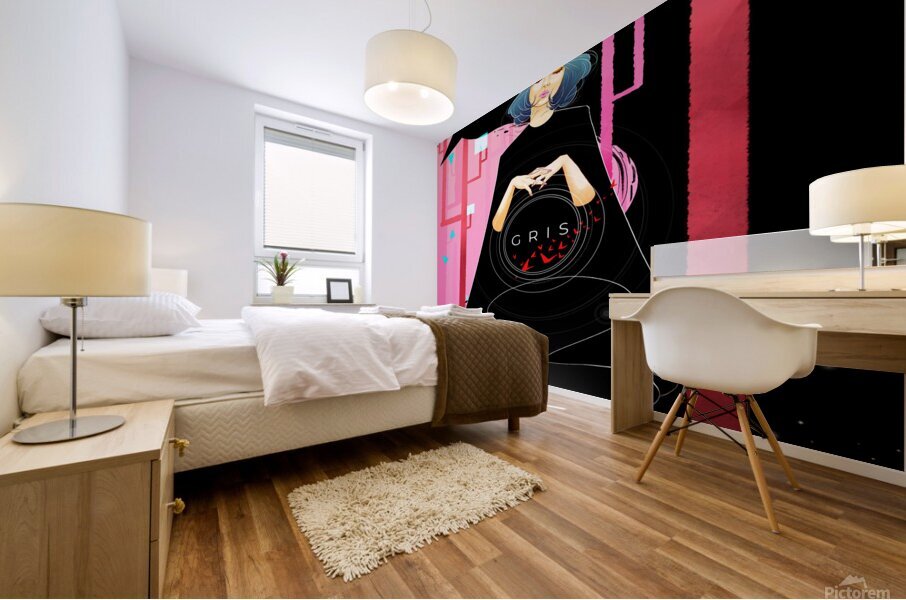 Gris Art Mural print
