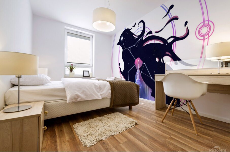 Gris Art Mural print