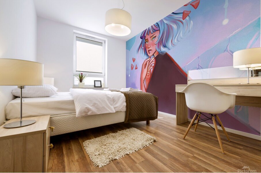 Gris Art Mural print
