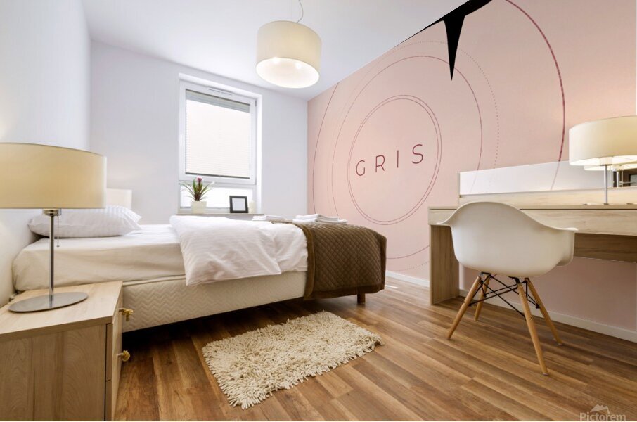 Gris Art Mural print