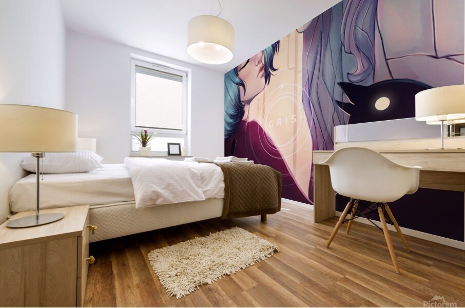 Gris Art Mural print
