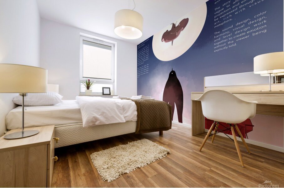 Gris Art Mural print