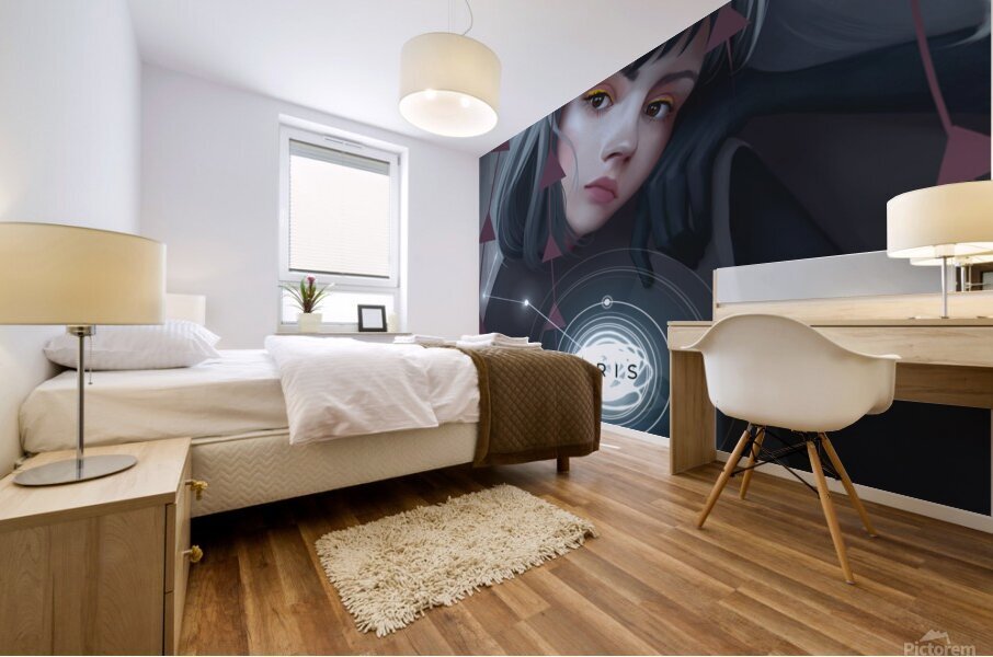 Gris Art Mural print