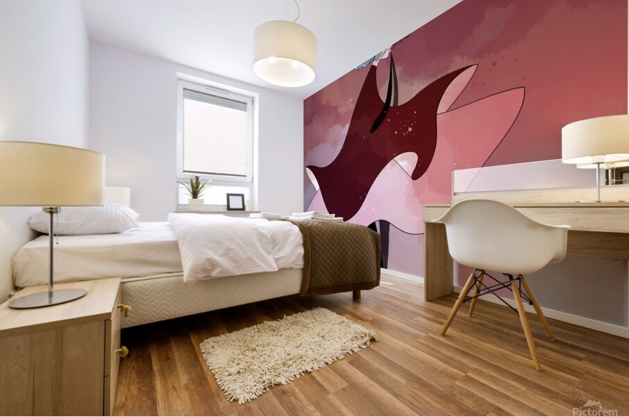 Gris Art Mural print