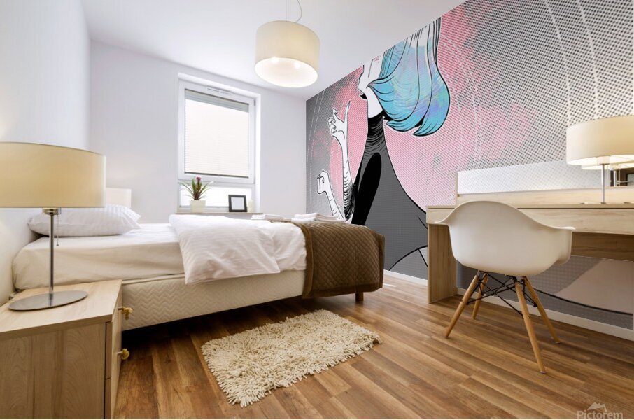 Gris Art Mural print