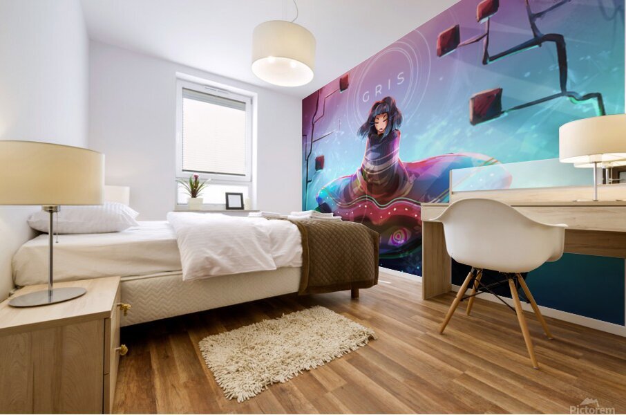Gris Art Mural print