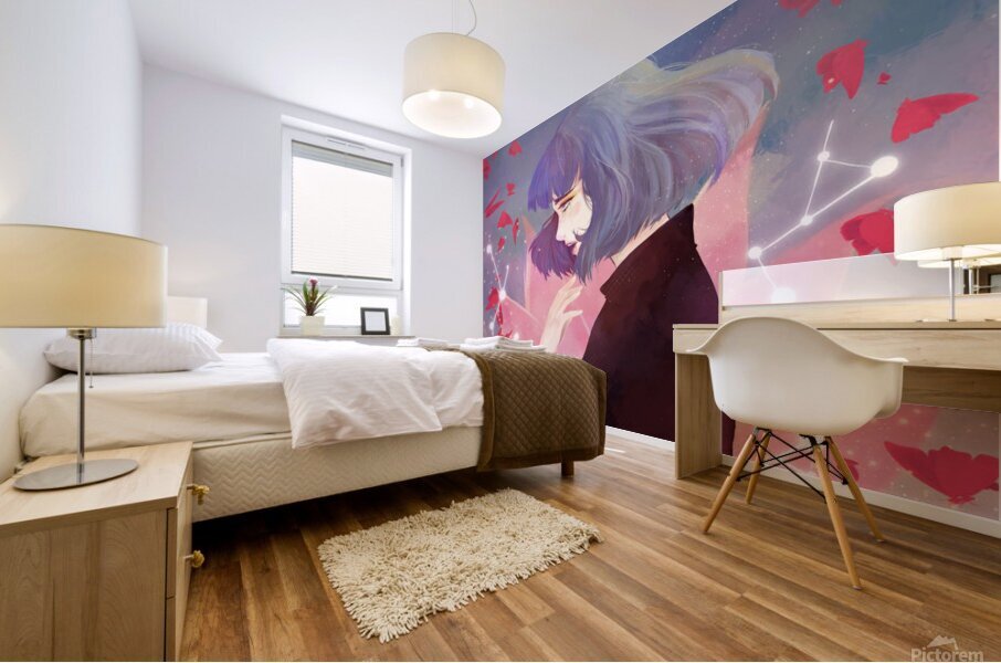 Gris Art Mural print