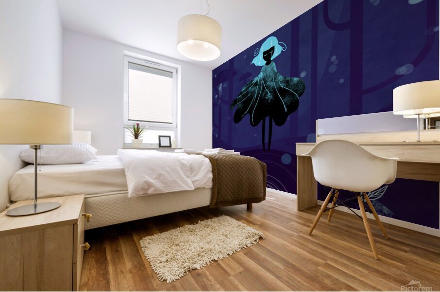 Gris Art Mural print