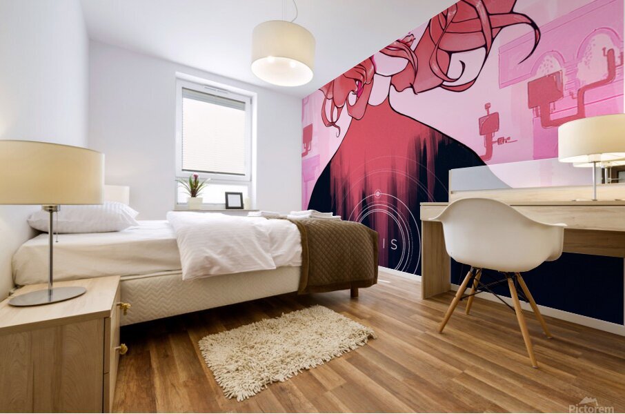 Gris Art Mural print