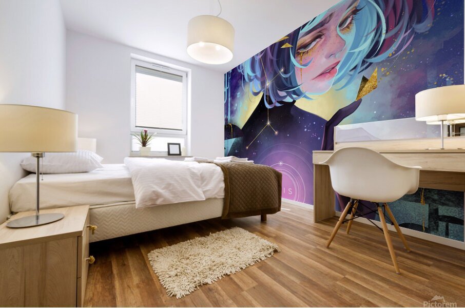 Gris Art Mural print