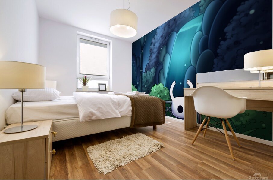 Hollow Knight Mural print