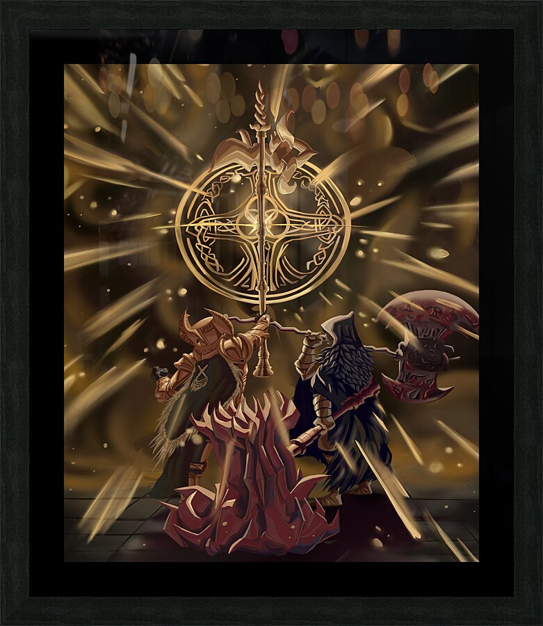 ELDEN RING Picture Frame print