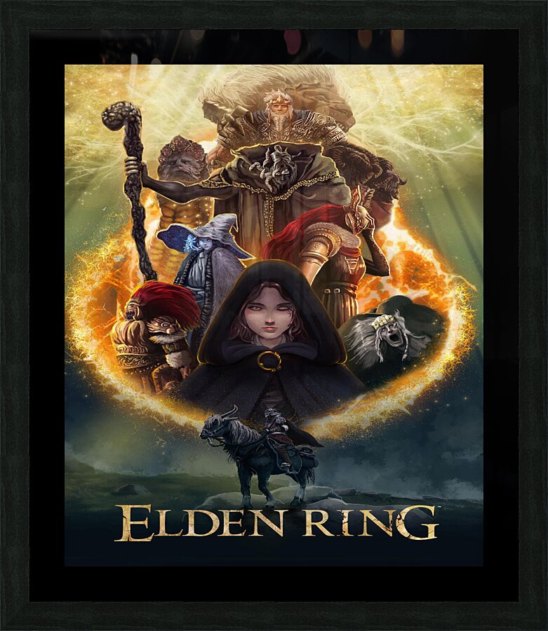 ELDEN RING Picture Frame print