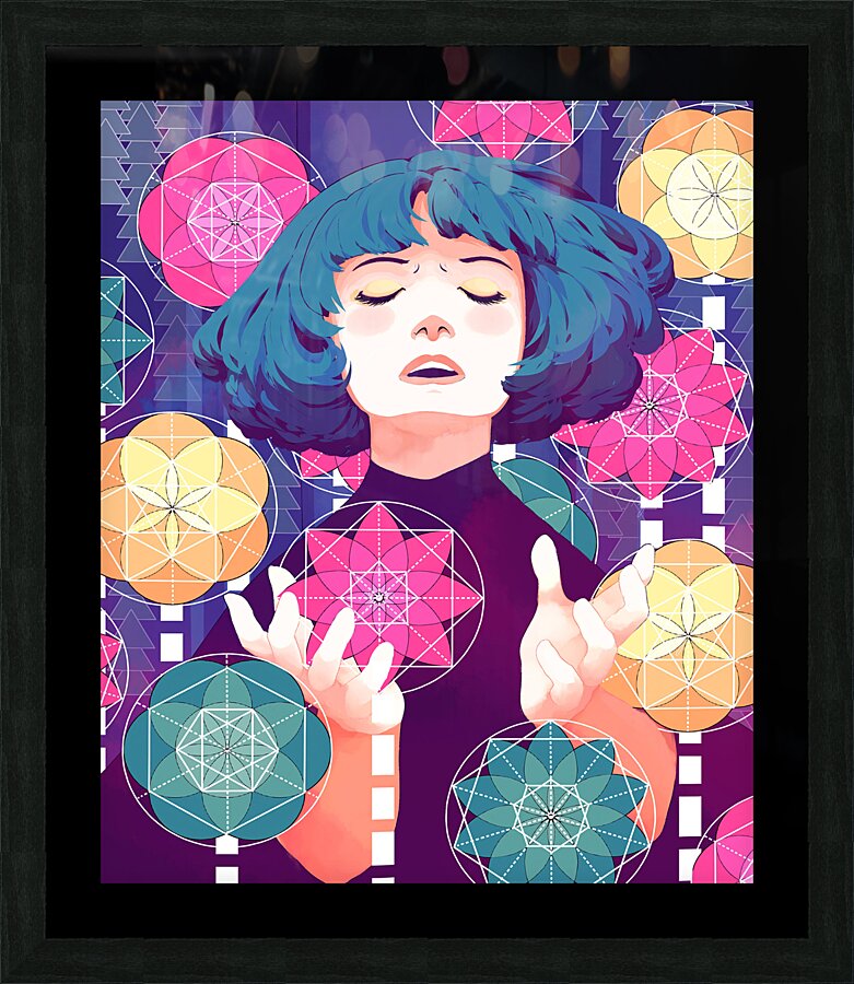 Gris Art Picture Frame print