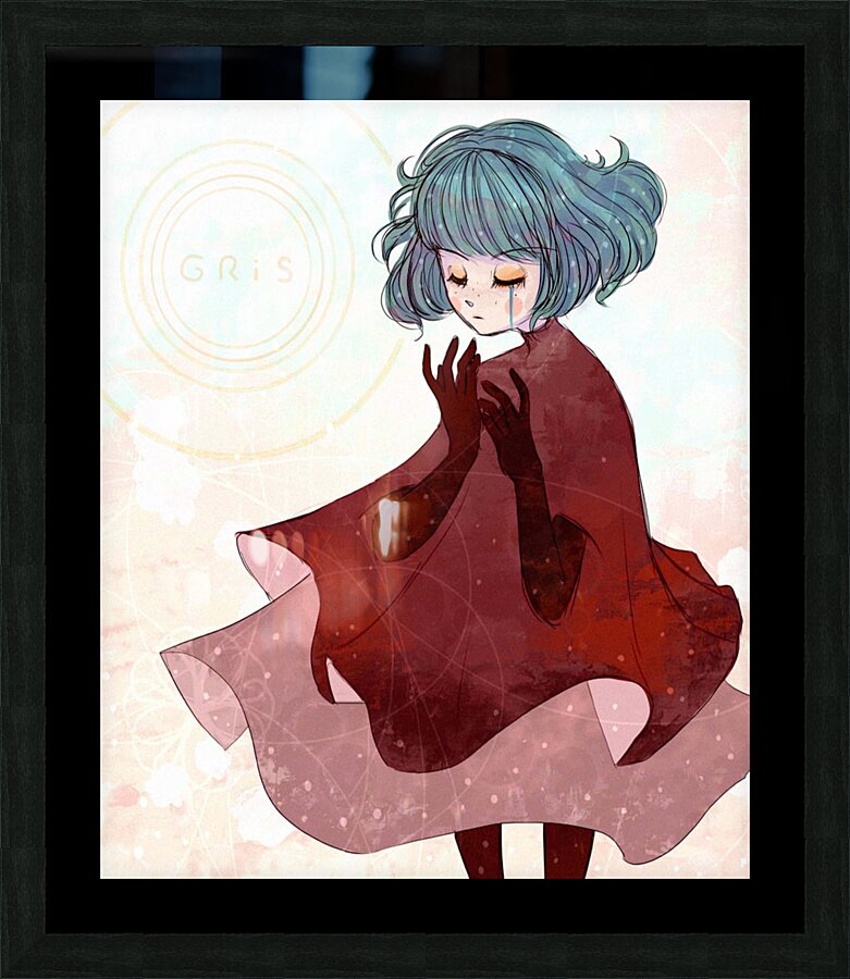 Gris Art Picture Frame print
