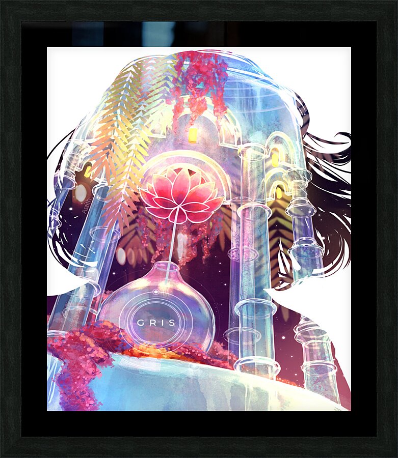 Gris Art Picture Frame print