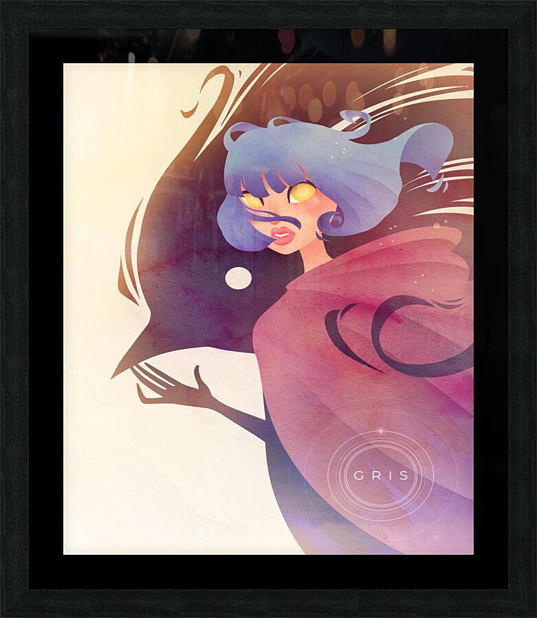 Gris Art Picture Frame print