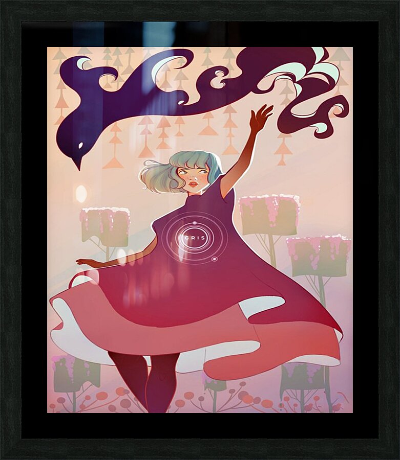 Gris Art Picture Frame print
