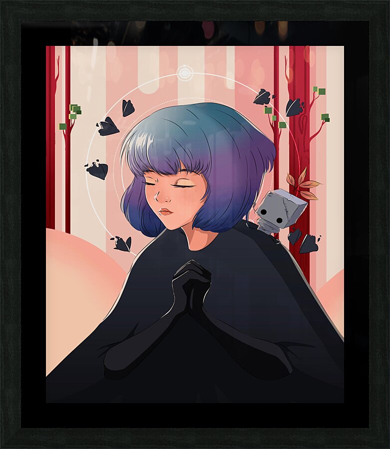 Gris Art Picture Frame print