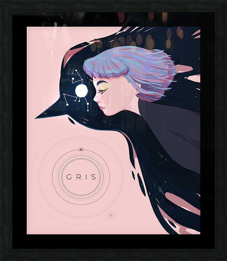 Gris Art Picture Frame print