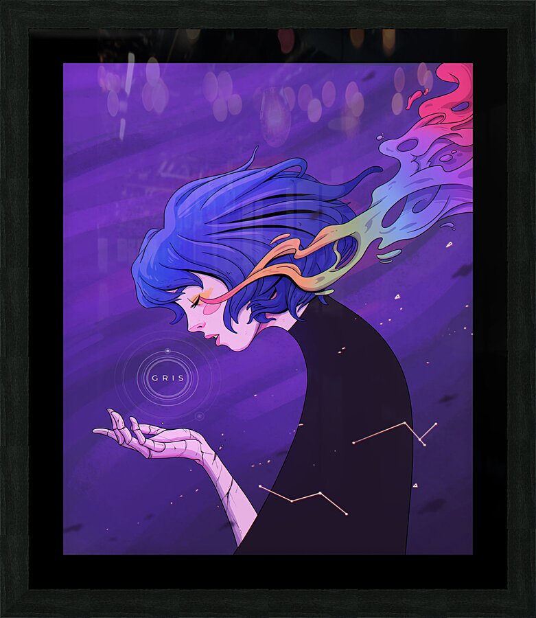 Gris Art Picture Frame print