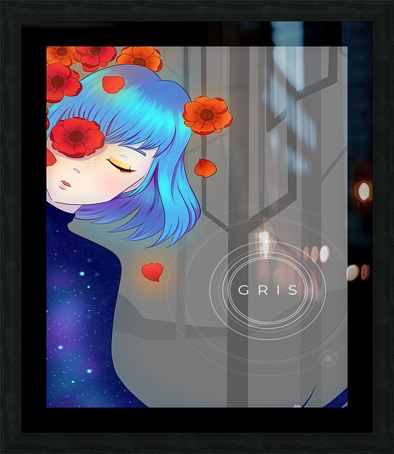 Gris Art Picture Frame print