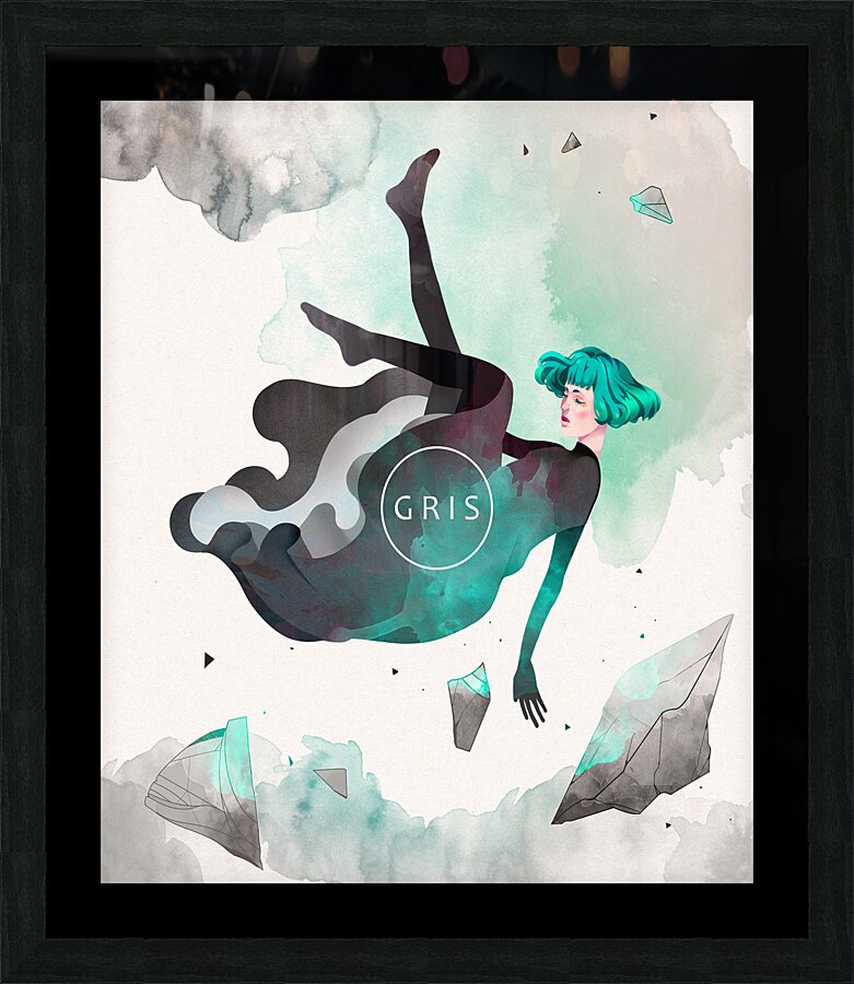 Gris Art Picture Frame print