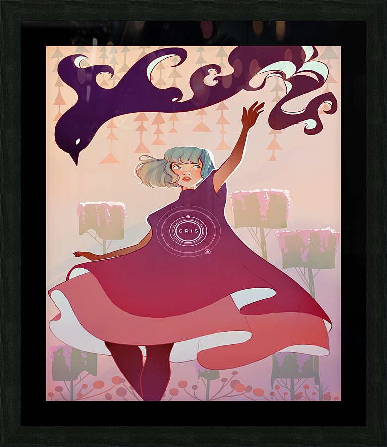 Gris Art Picture Frame print