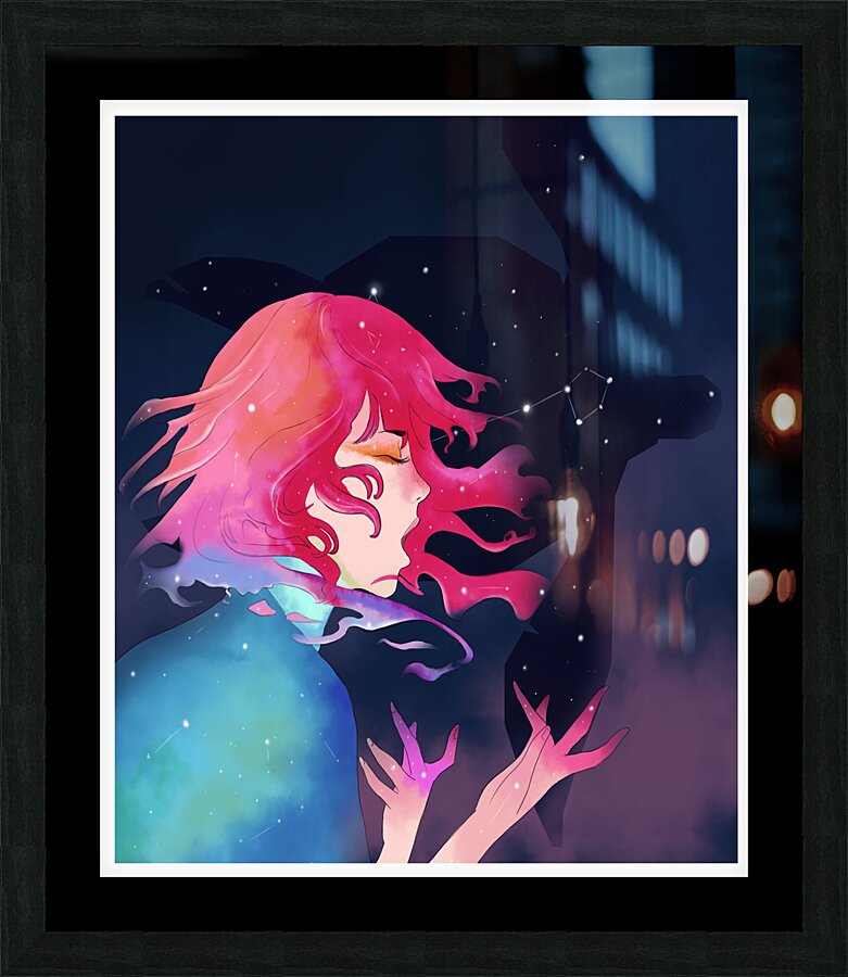 Gris Art Picture Frame print