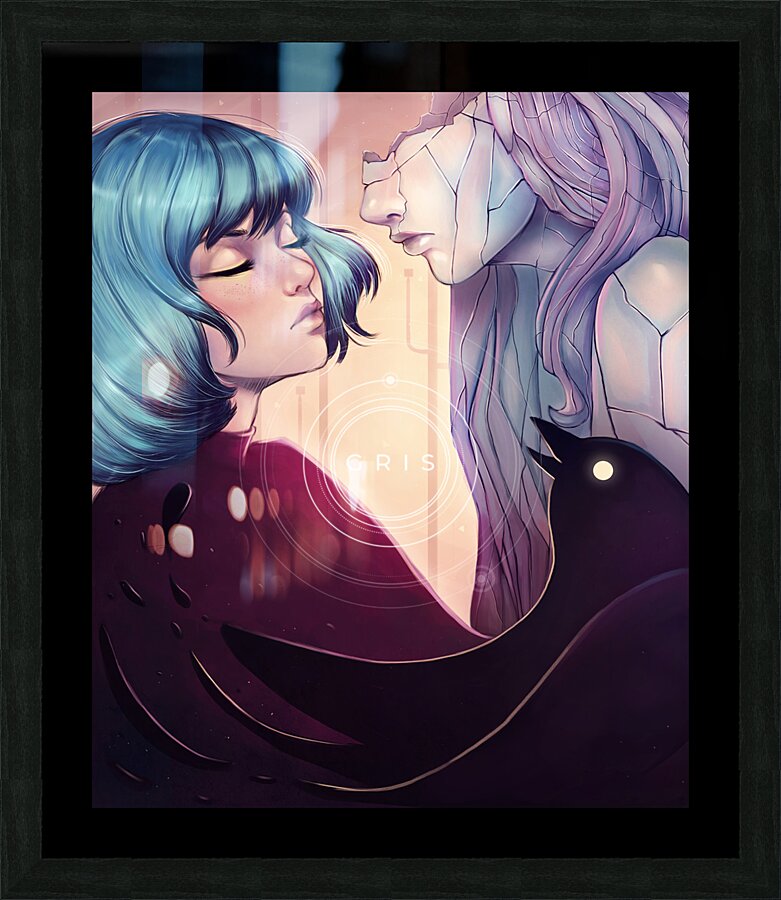 Gris Art Picture Frame print