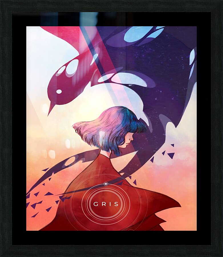 Gris Art Picture Frame print
